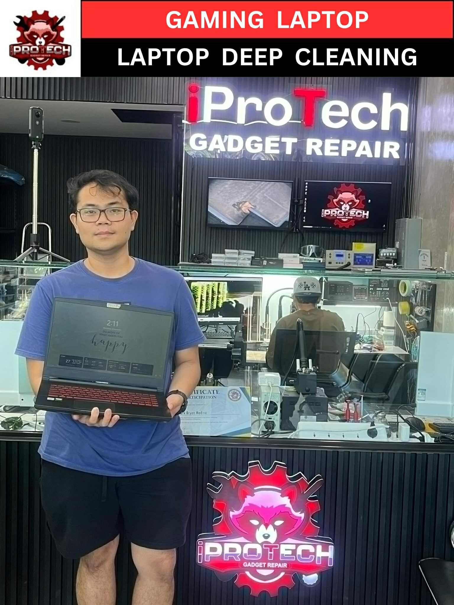 IProtech Gadget Repair - Main Branch Facebook ad from Apr 29, 2025