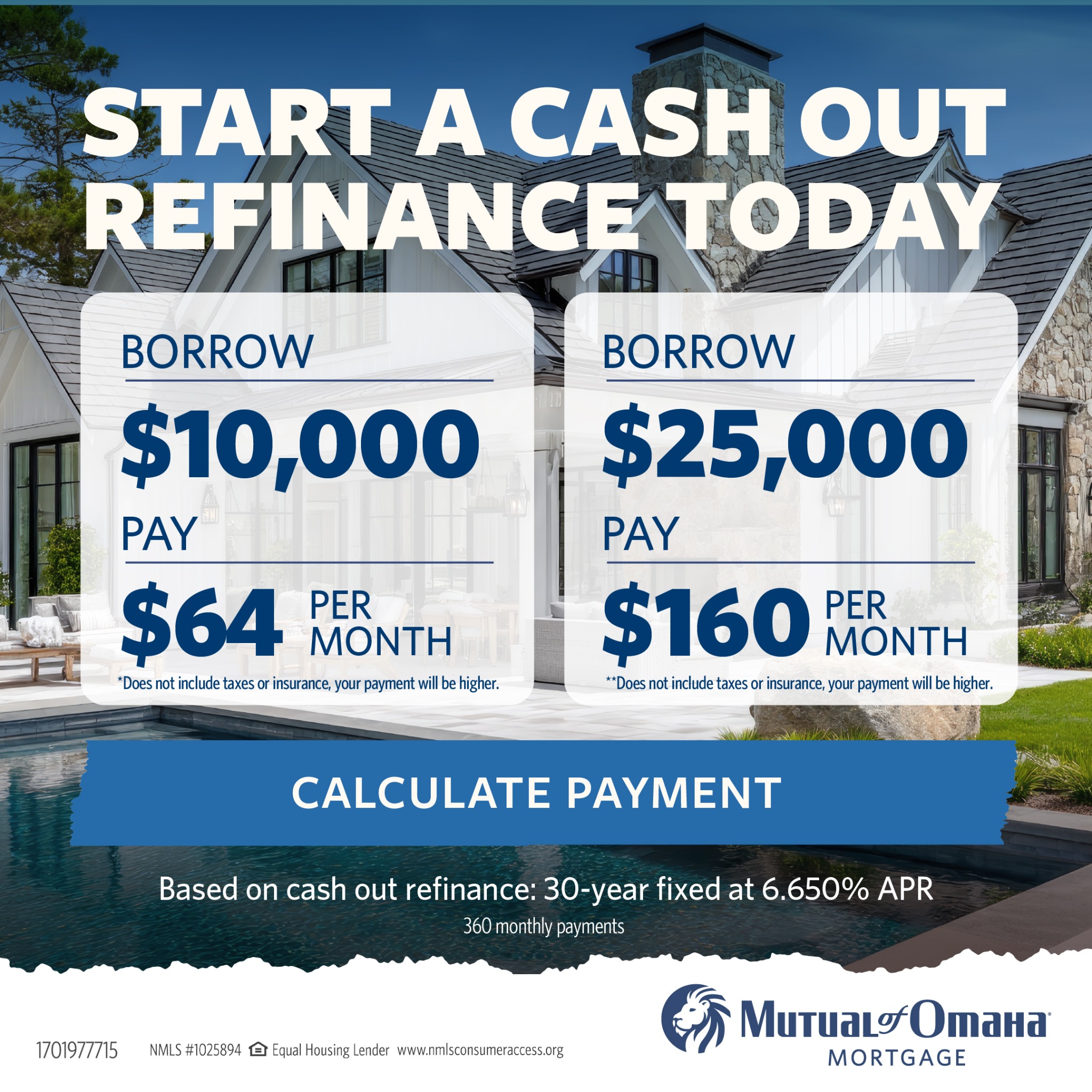 Mutual of Omaha Mortgage Facebook ad