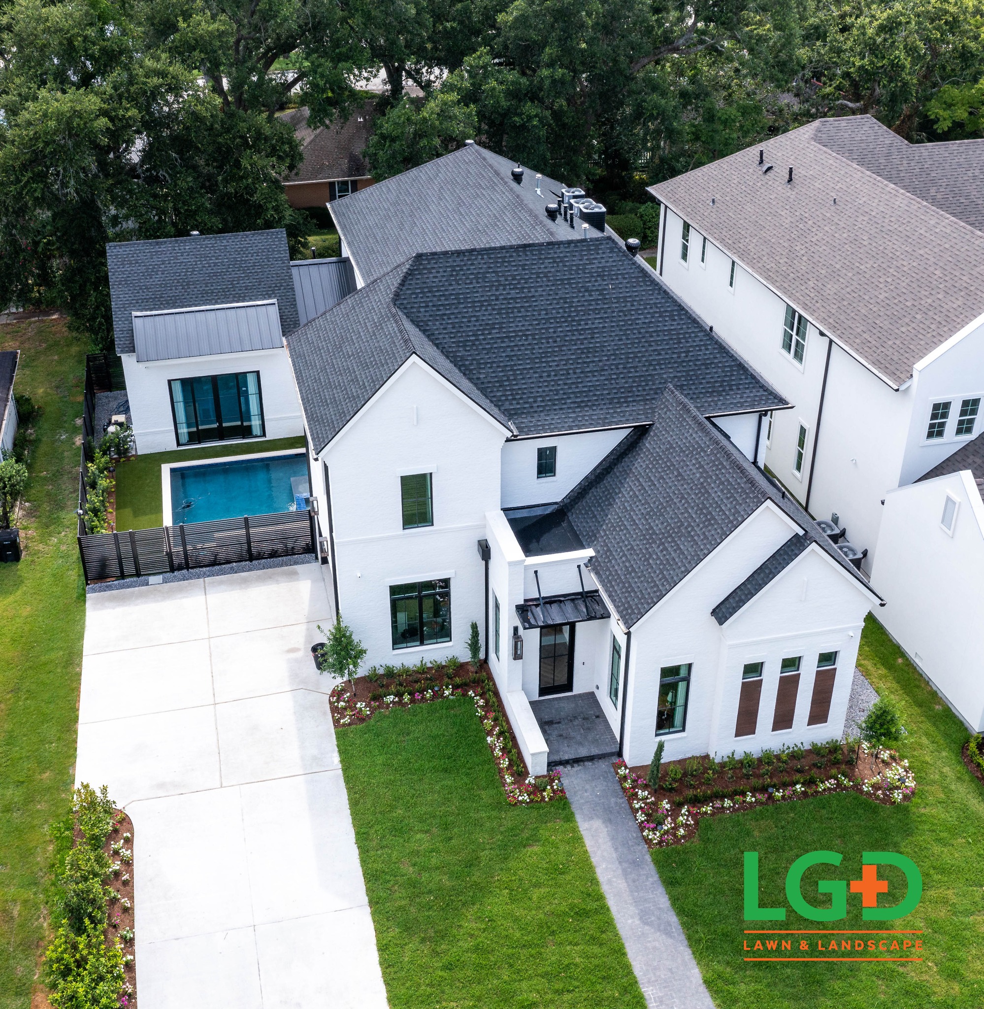 LGD Lawn & Landscape Facebook ad: We pride ourself on customer service and attention…