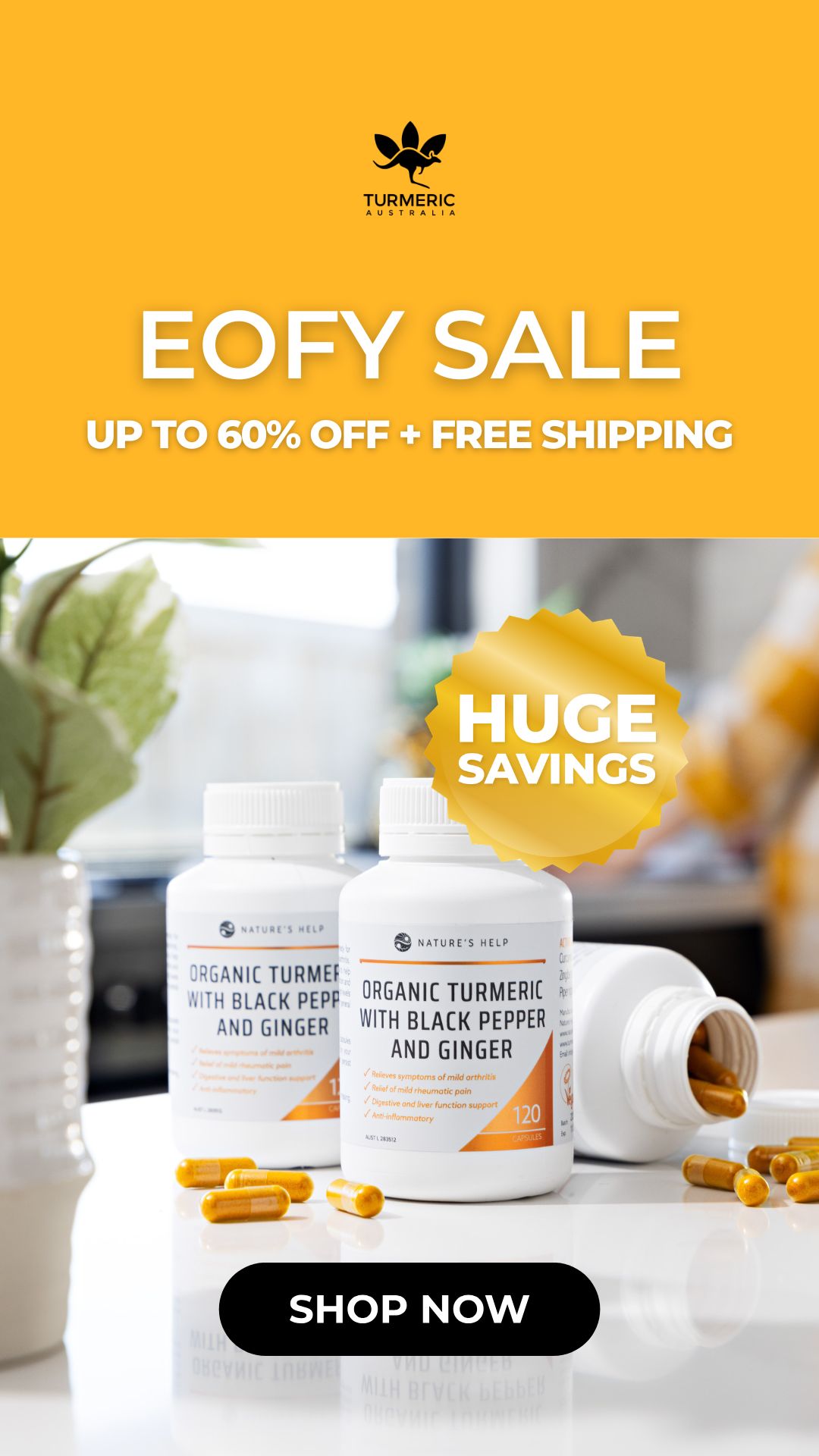 Turmeric Australia Facebook ad