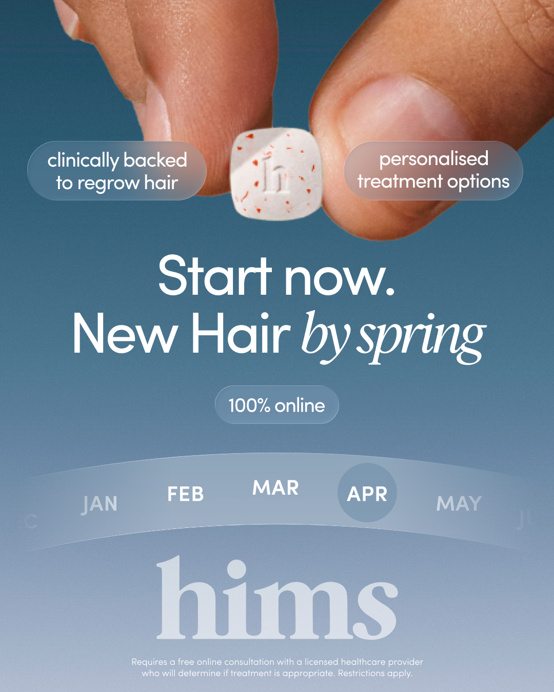 hims Facebook ad