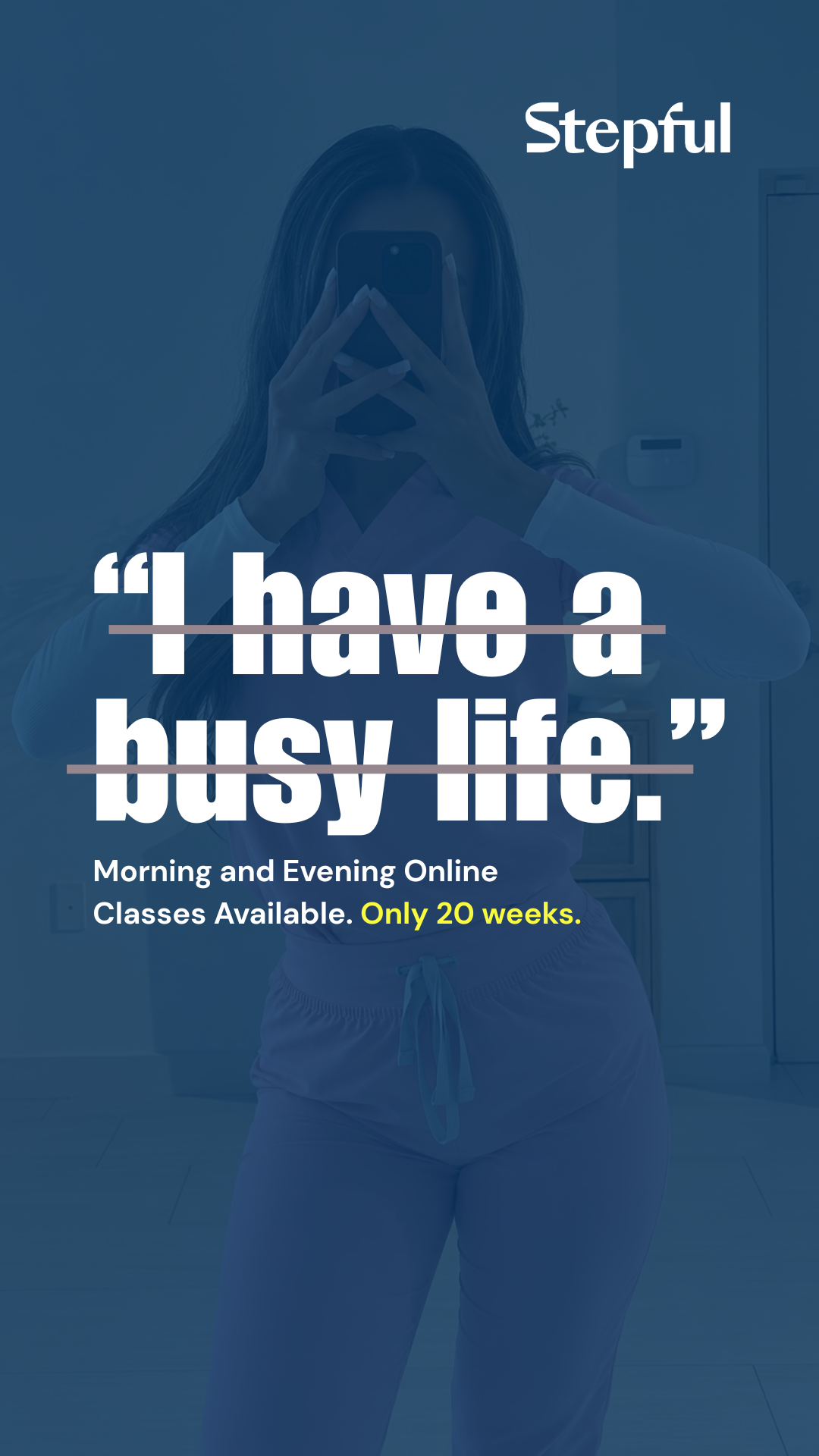 Stepful Facebook ad: I started my journey with Stepful and it…