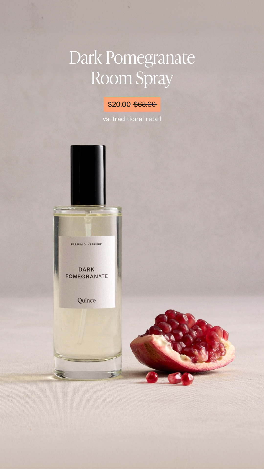 Quince Facebook ad