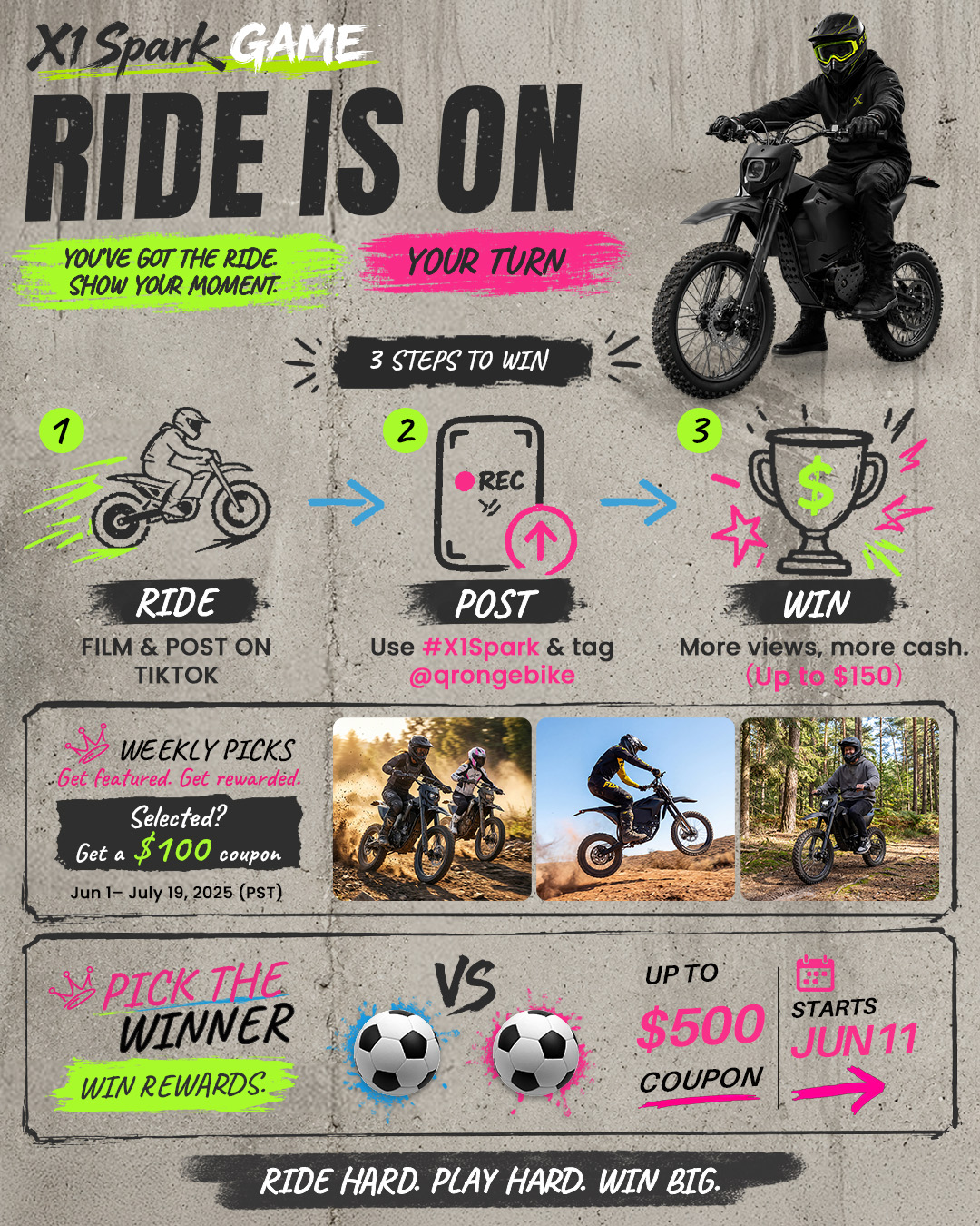 Qronge E-Bike Facebook ad
