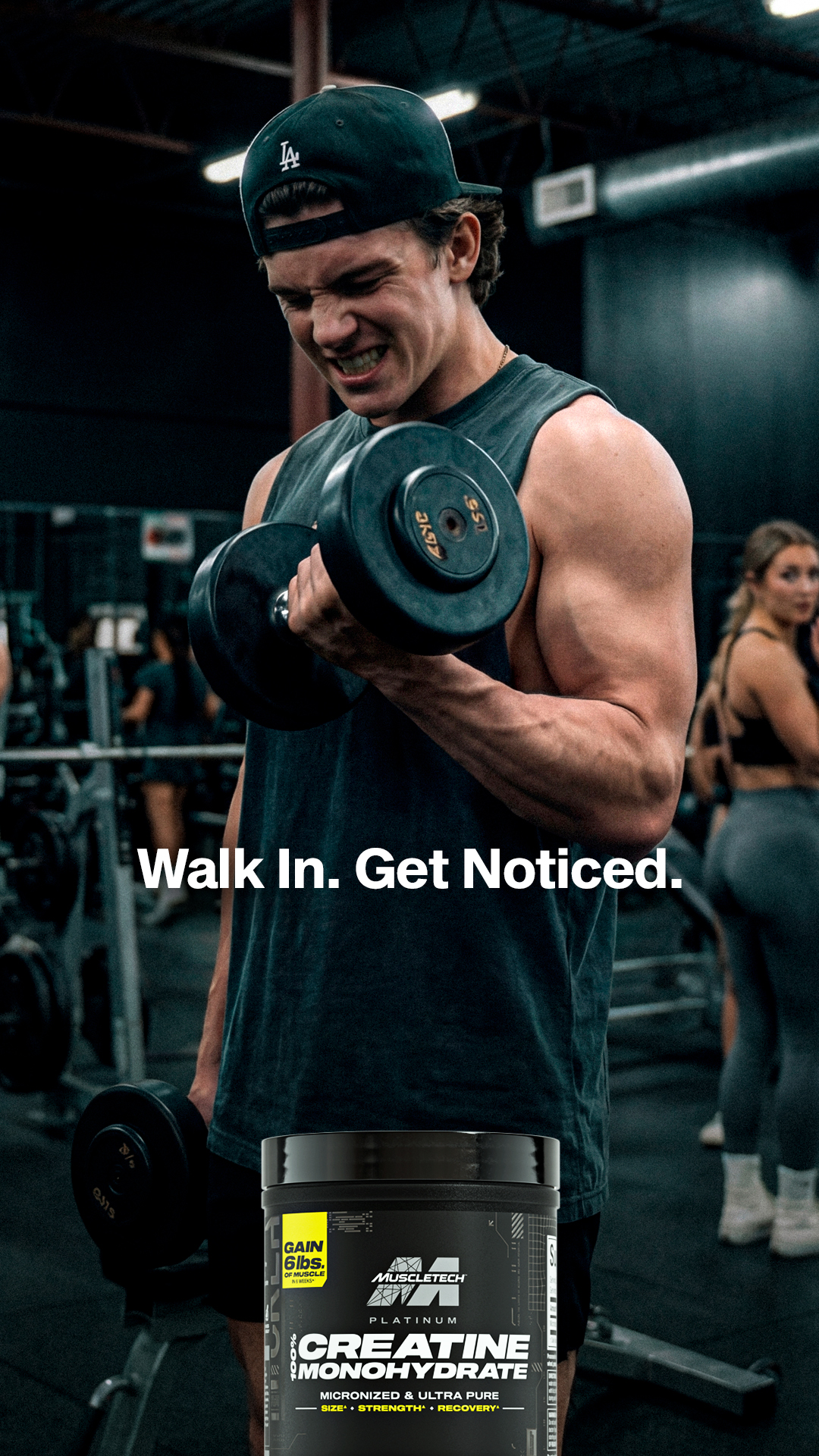 MuscleTech Facebook ad