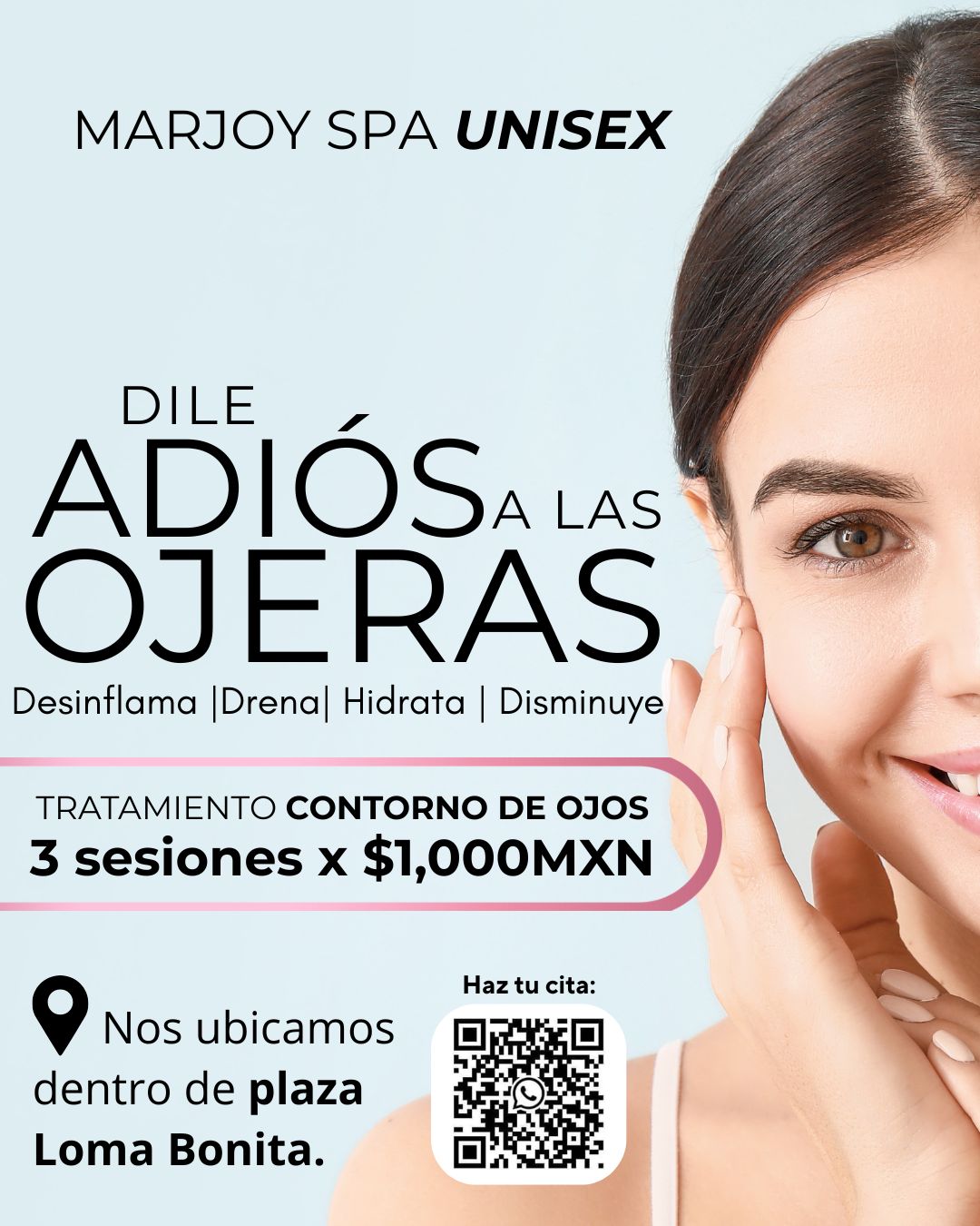 Marjoy Cosmetología & SPA Facebook ad from May 11, 2026