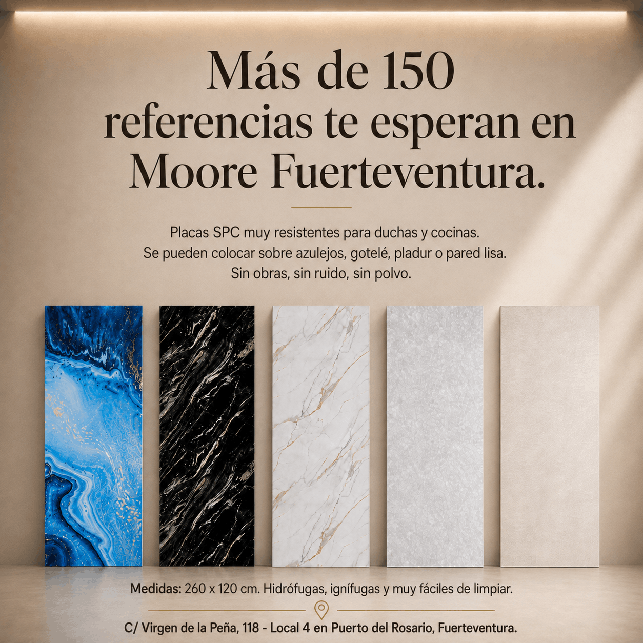 Moore Innovación Fuerteventura Facebook ad: Dale una nueva vida a tu hogar, negocio y hotel sin…