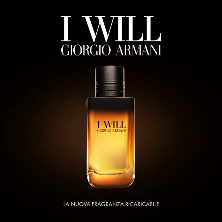 Douglas Italia Facebook ad: I WILL GIORGIO ARMANI