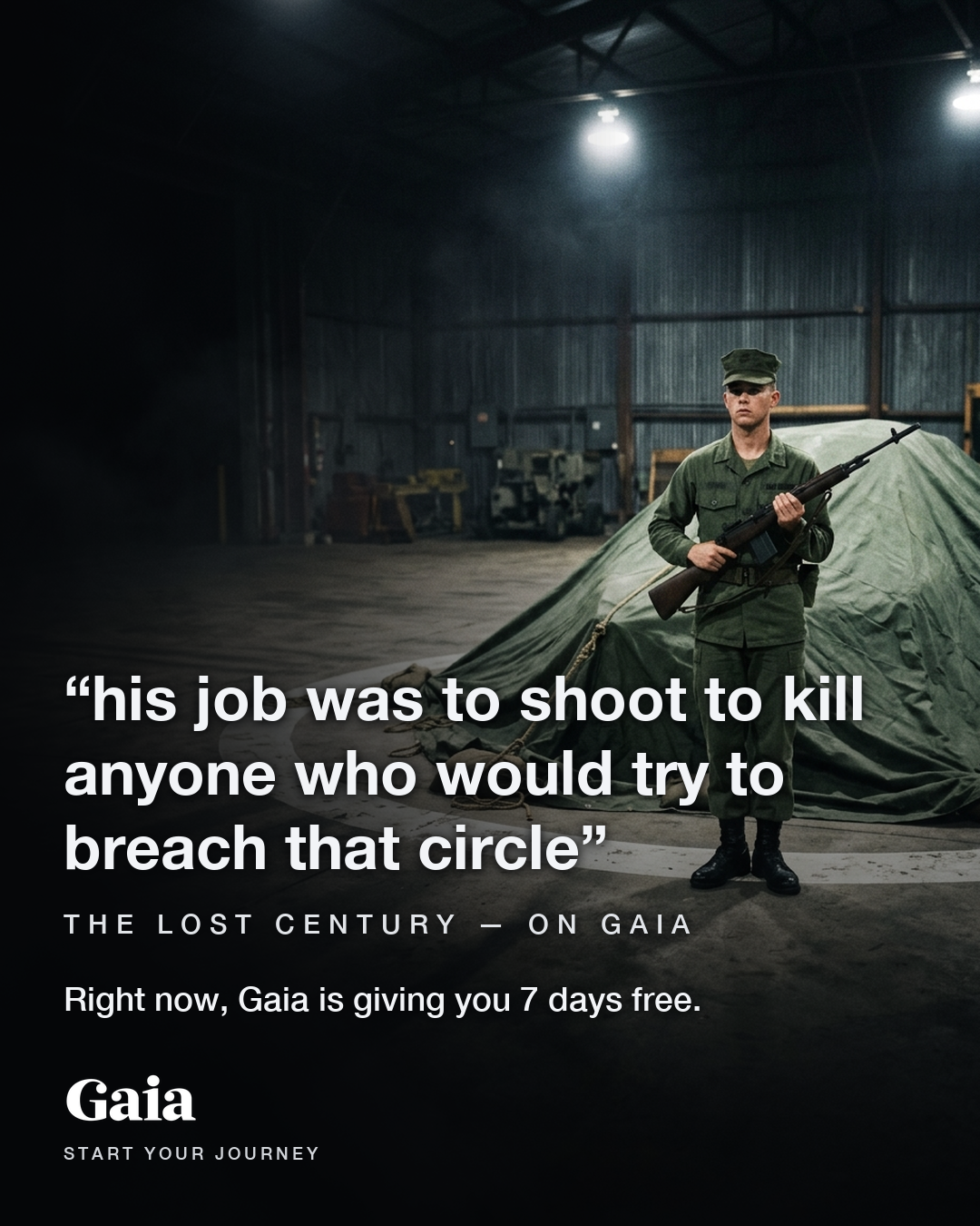 Gaia Facebook ad