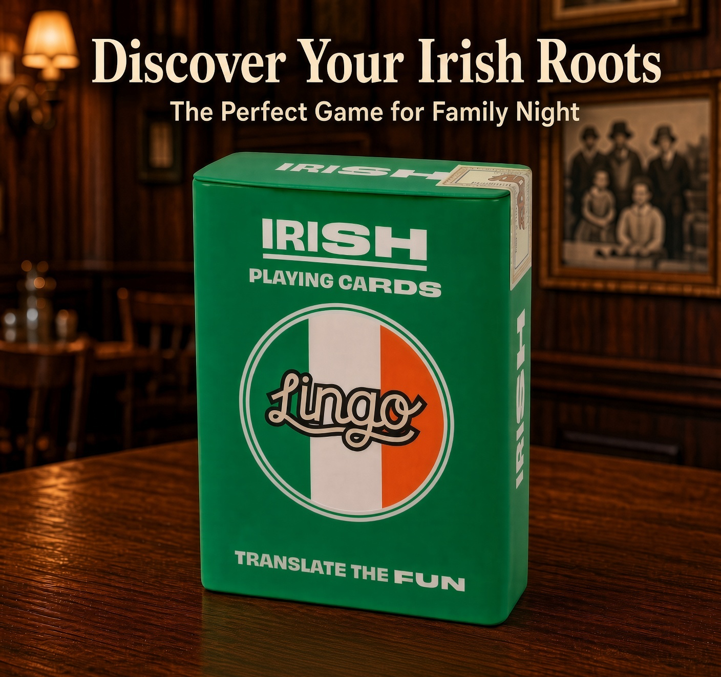 Lingo Cards Facebook ad: Make Granny Proud