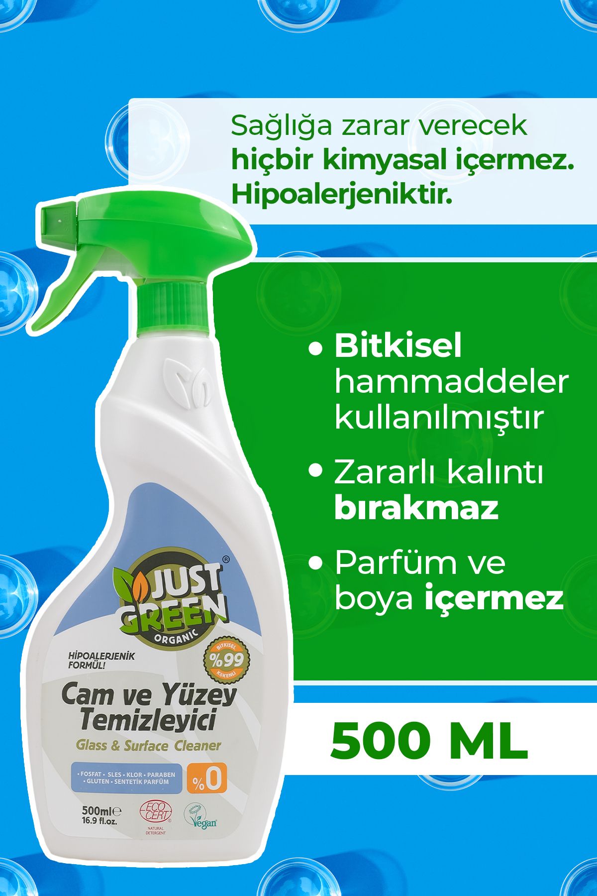Justgreenorganic Facebook ad: Güzel seçim yapmıştın