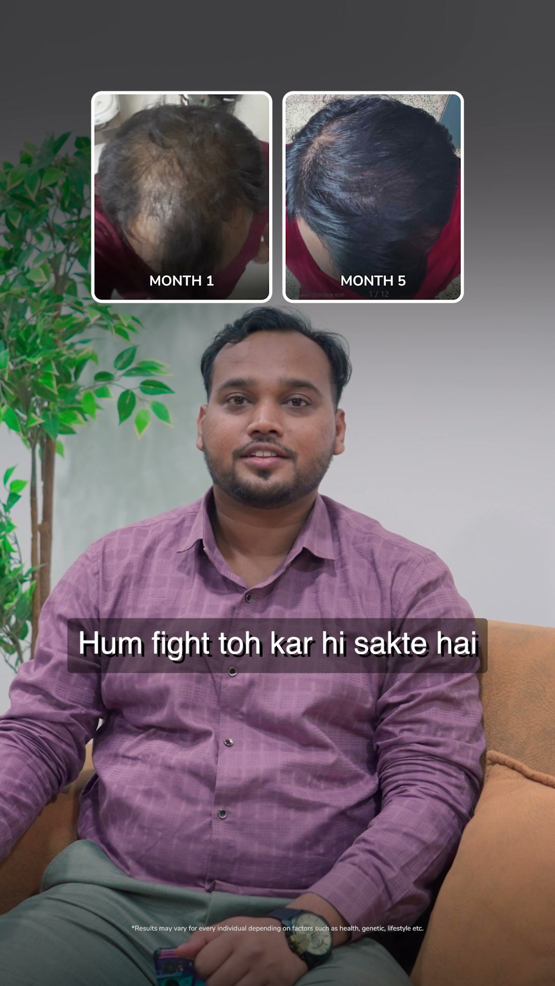 Traya Facebook ad: Chosen By 20 Lakhs+ Indians
