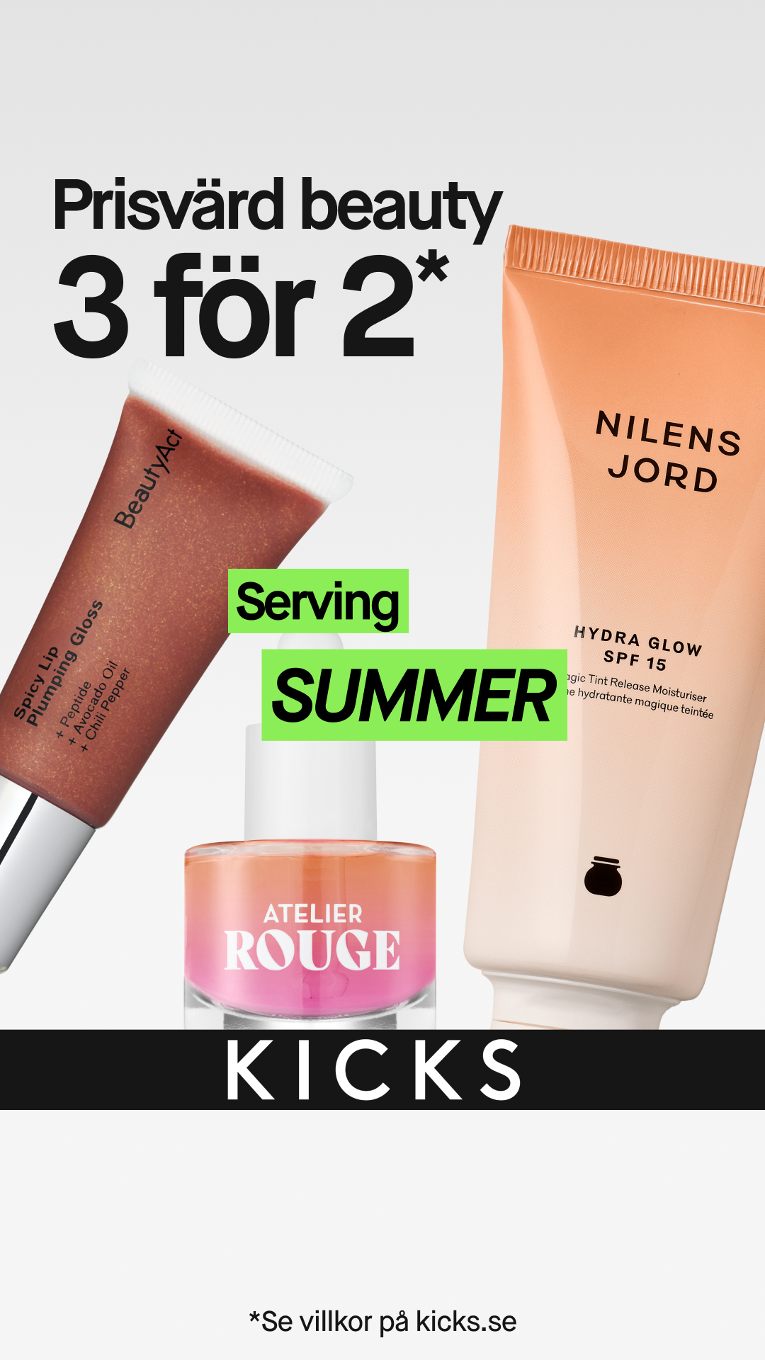 KICKS Facebook ad