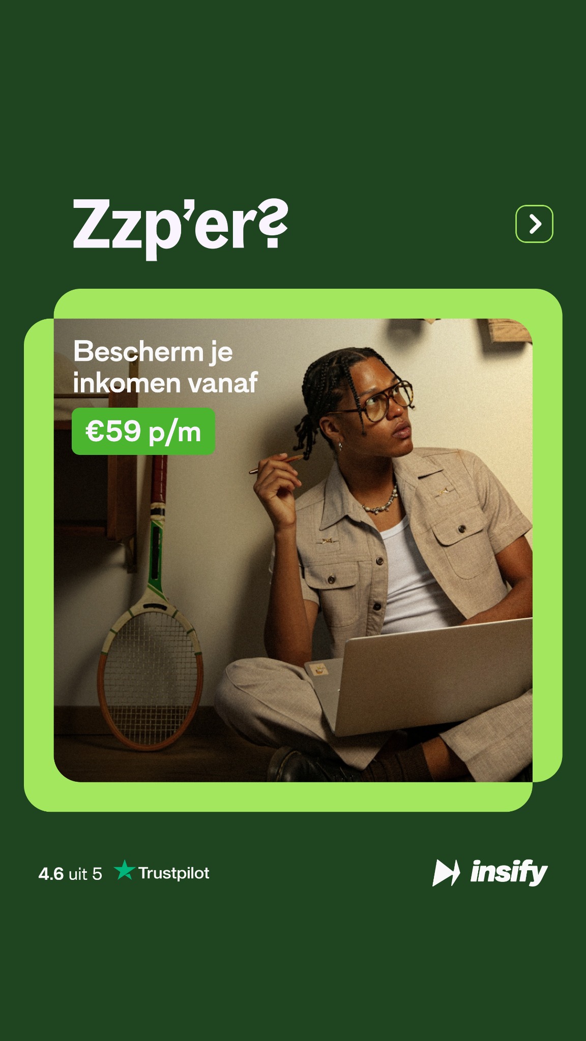 Insify Facebook ad