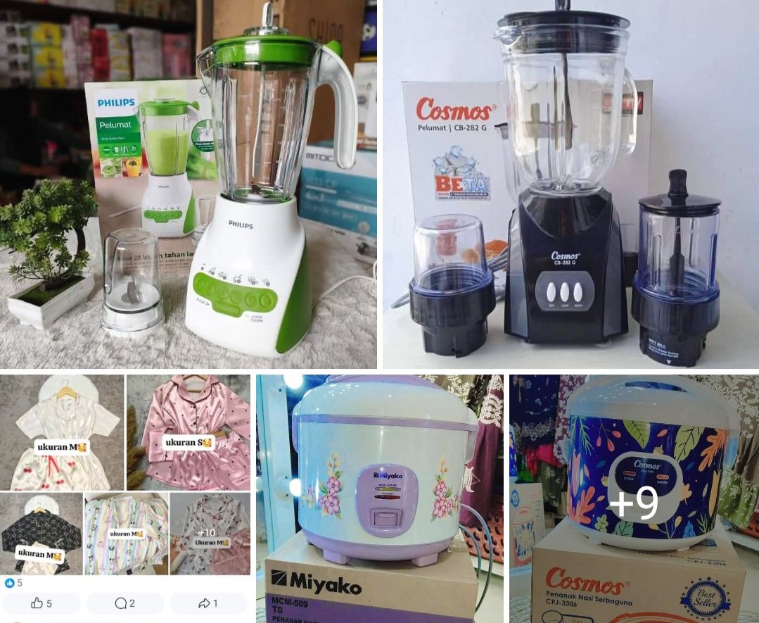 Mata Hati Facebook ad: PROMO BLENDER & RICE COOKER