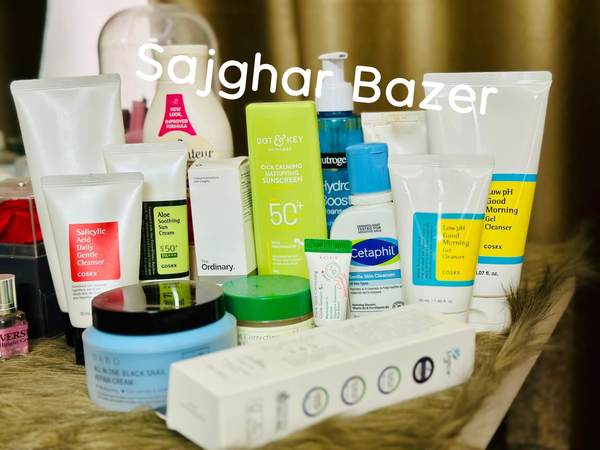 Sajghar Bazar Facebook ad: Wholesale Skincare Stock Available!