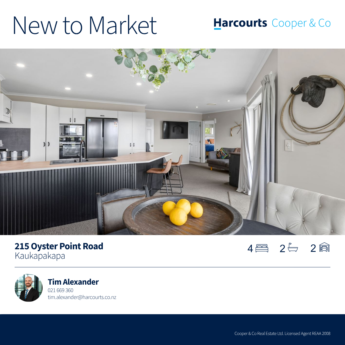 Harcourts Cooper & Co Real Estate Facebook ad
