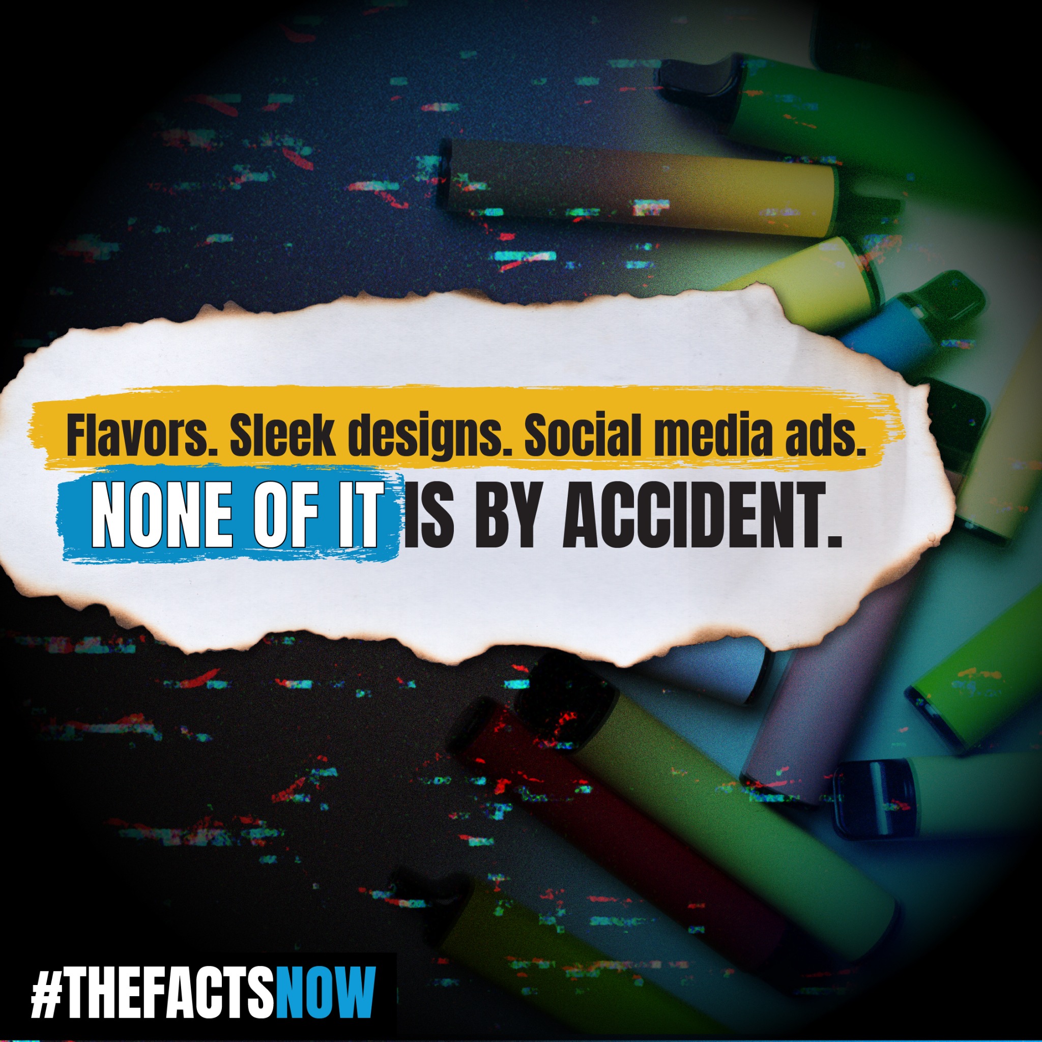 THE FACTS NOW Facebook ad: The vape industry spends billions marketing in the…