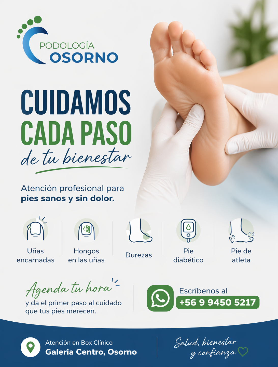 Podología Osorno Facebook ad