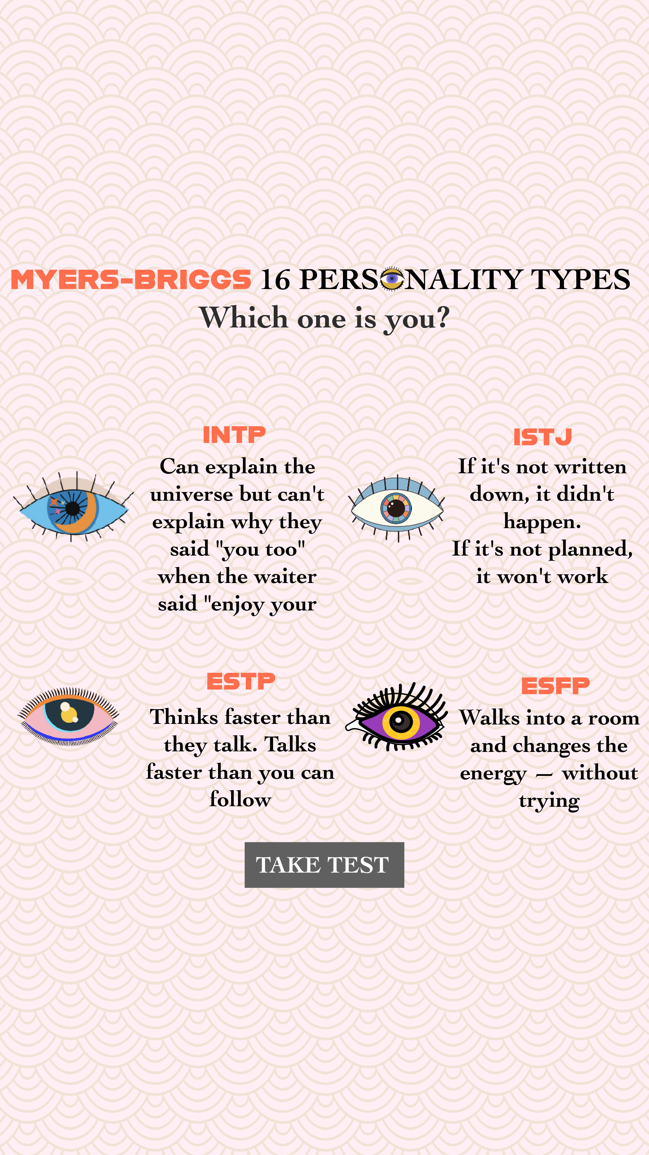Personality Type Facebook ad