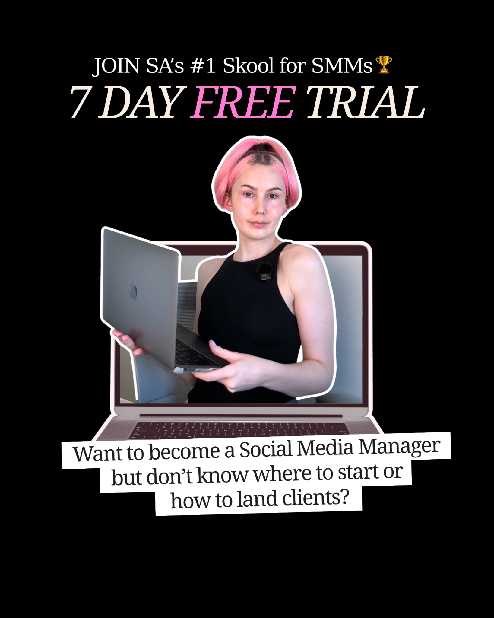 Smmae Facebook ad: Want to become a Social Media Manager but…
