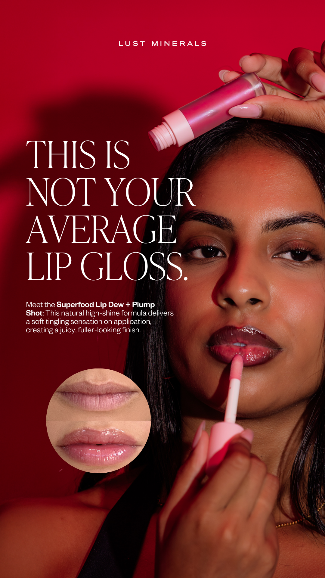 Lust Minerals Facebook ad