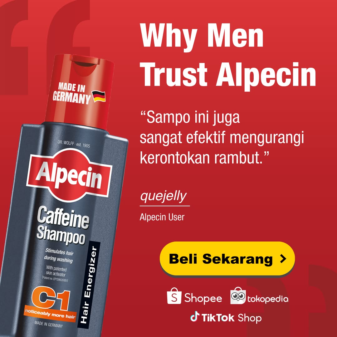 Alpecin Facebook ad: Rambut Rontok? Saatnya Lawan dari Akar