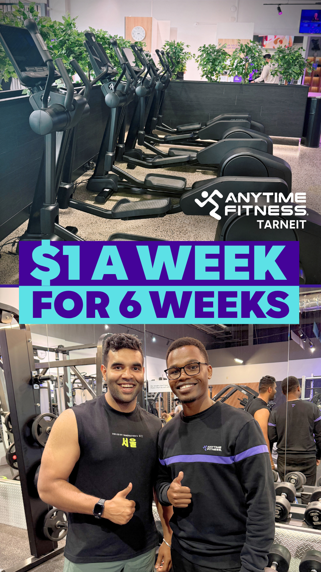 Anytime Fitness Facebook ad