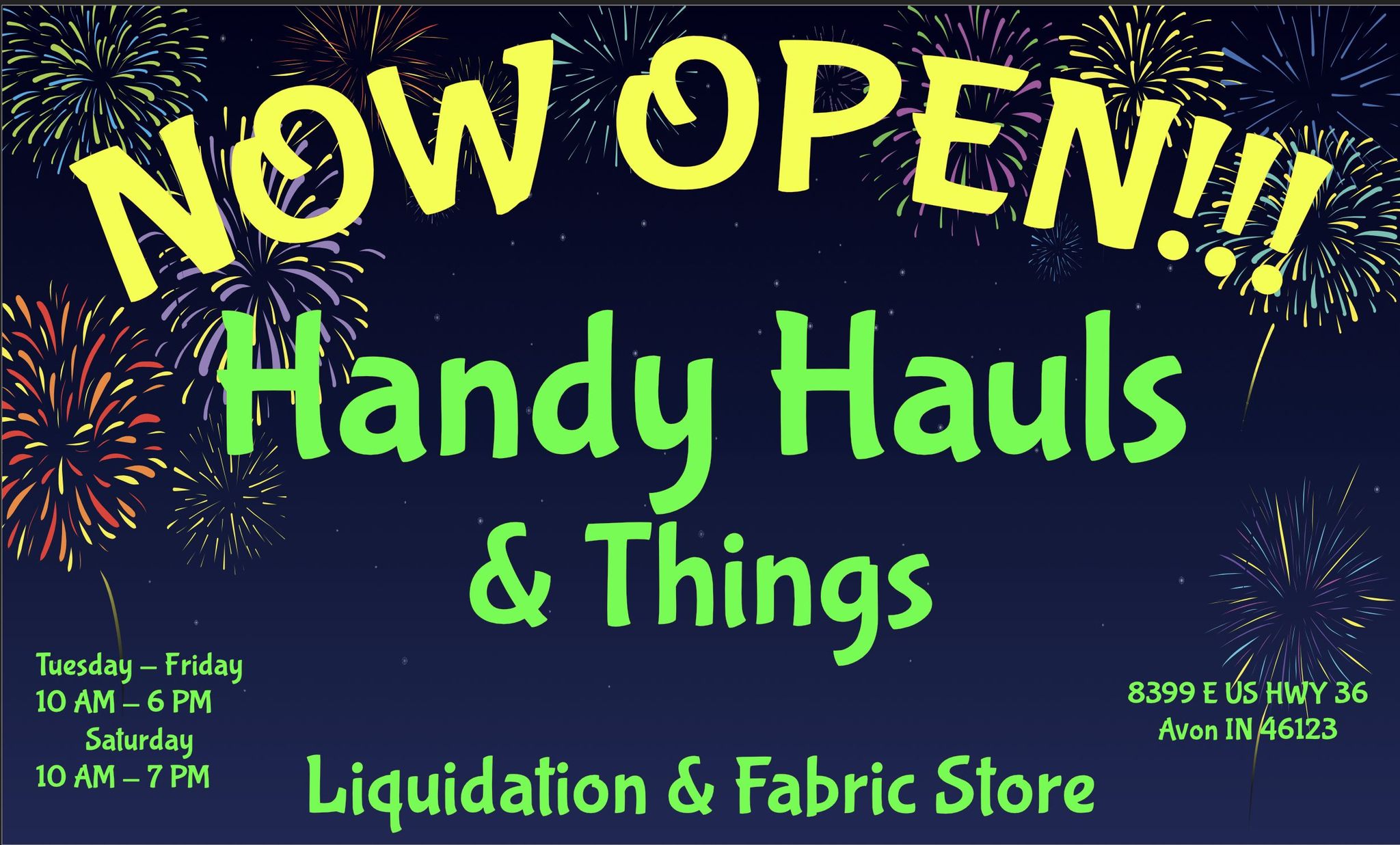 Handy Hauls & Things Facebook ad: Best discounts in town!