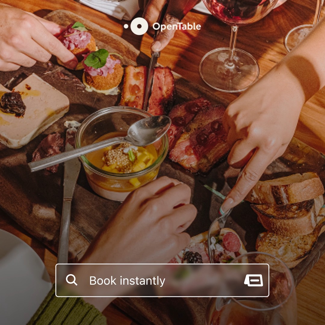 OpenTable Facebook ad
