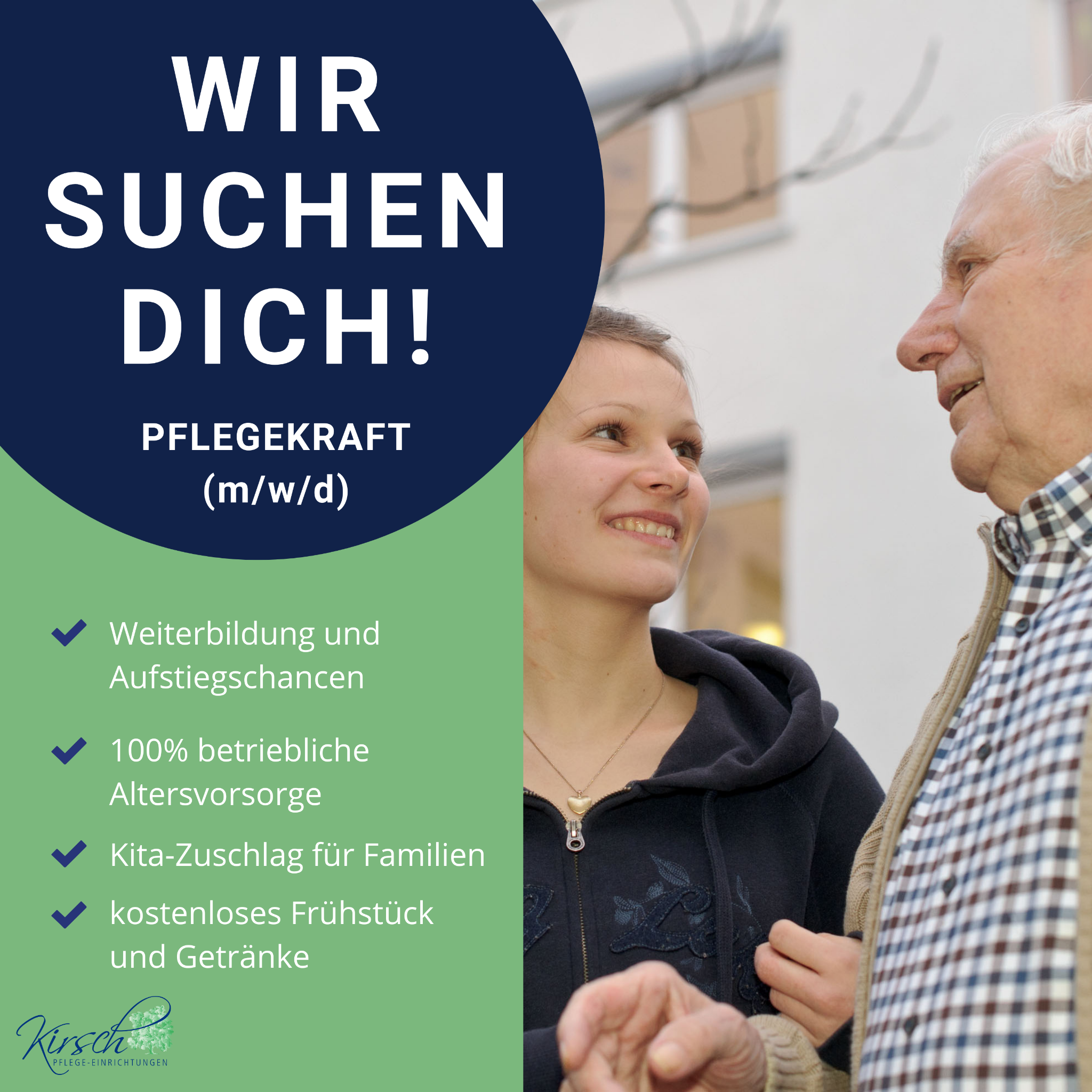 Pflegeeinrichtungen Kirsch KG Facebook ad