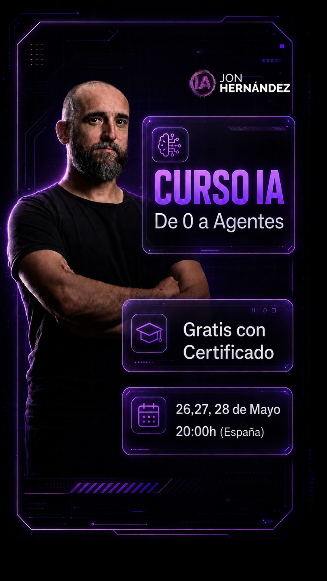 Jon Hernández Facebook ad