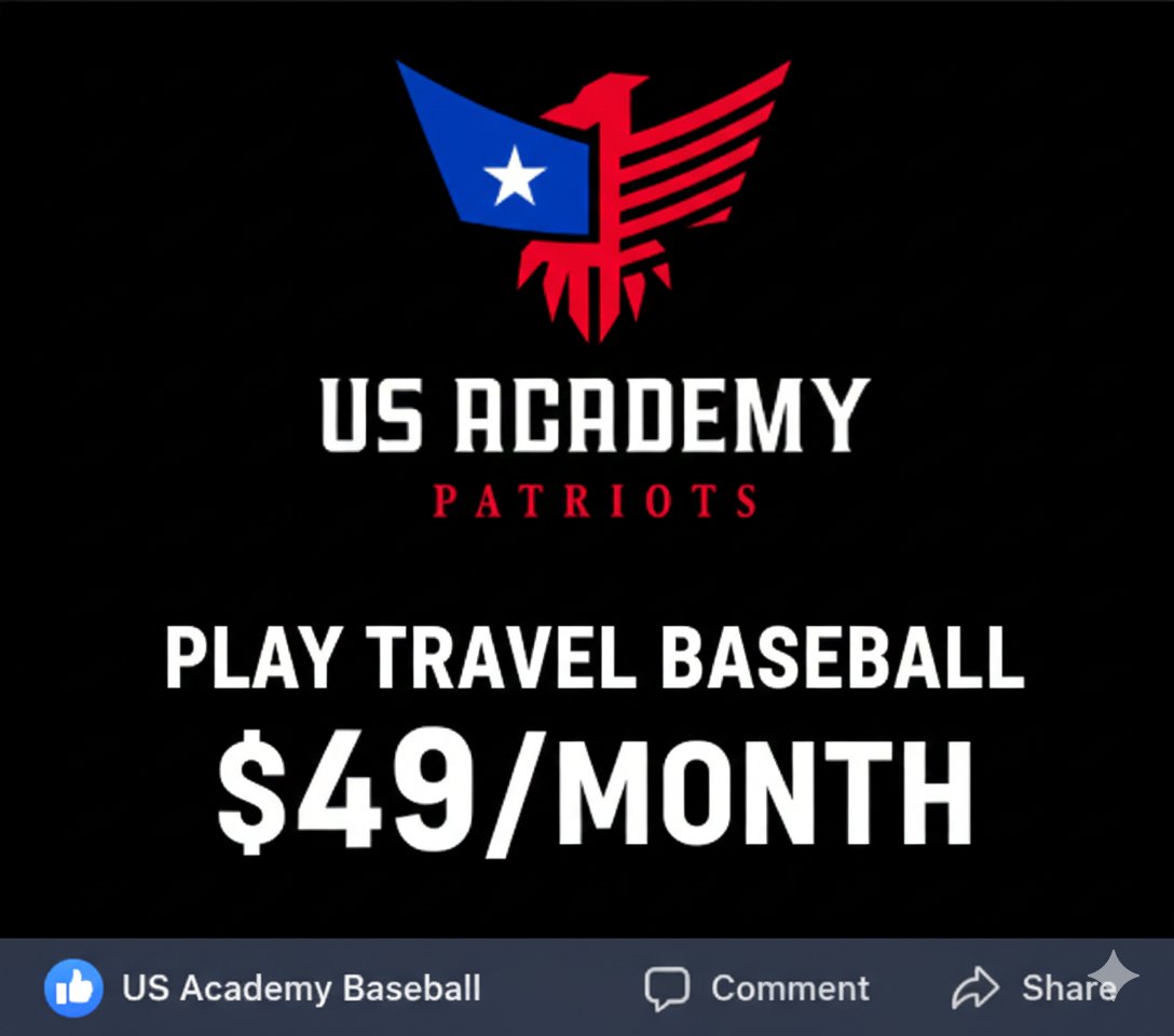 Utility Sports Academy Facebook ad: Professional Development that Fits Your Family Life