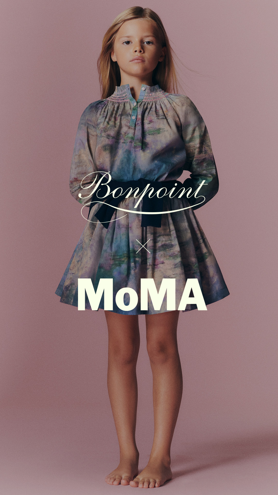 Bonpoint Facebook ad: Bonpoint x MoMA