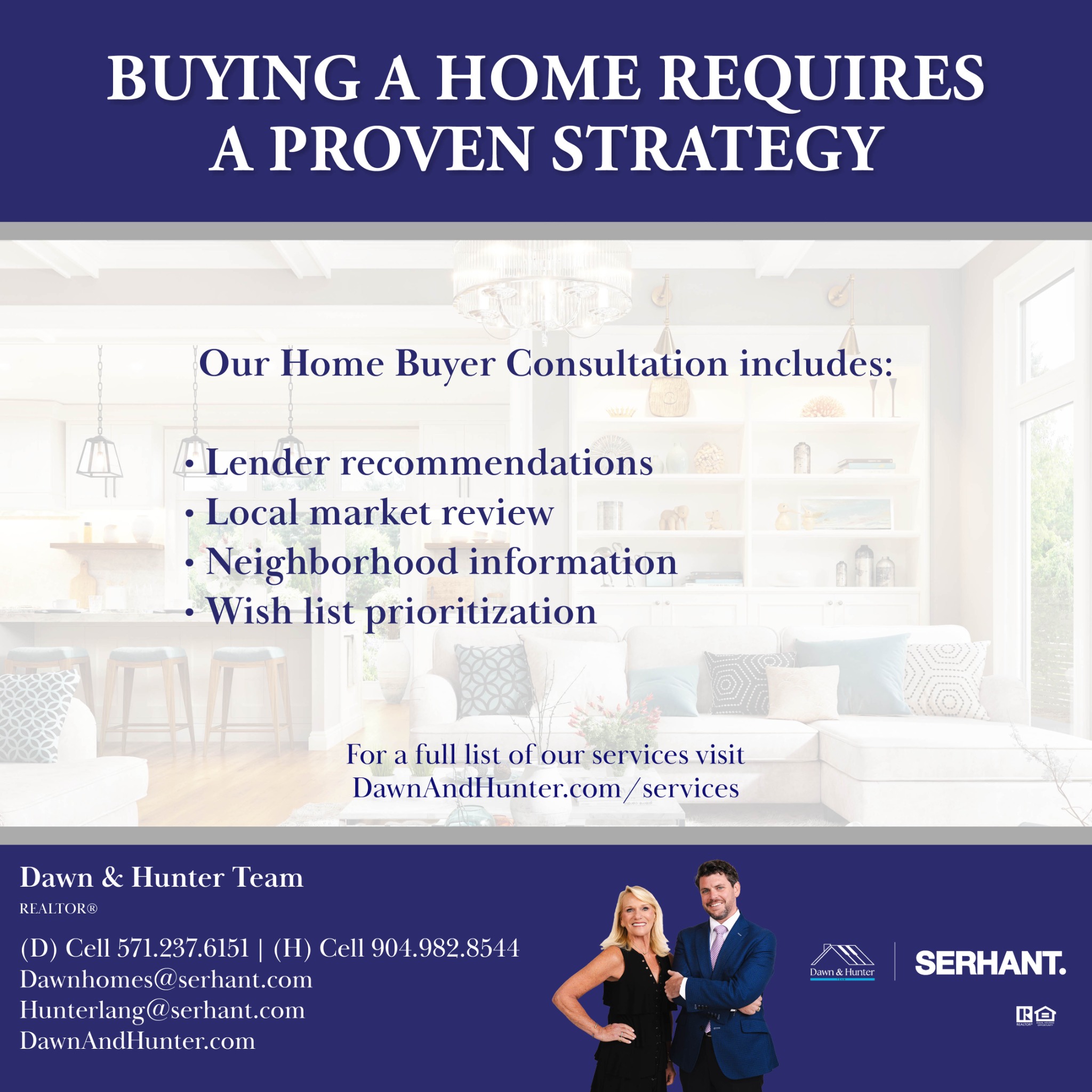 Hunter Lang, Realtor Facebook ad