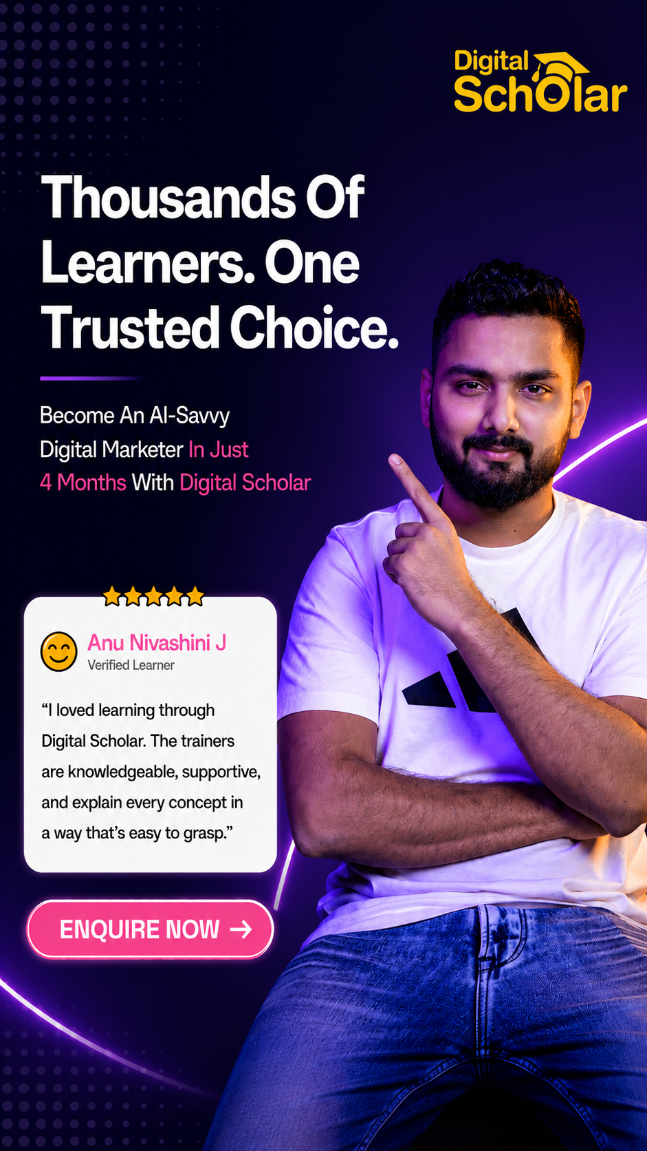 Digital Scholar Facebook ad
