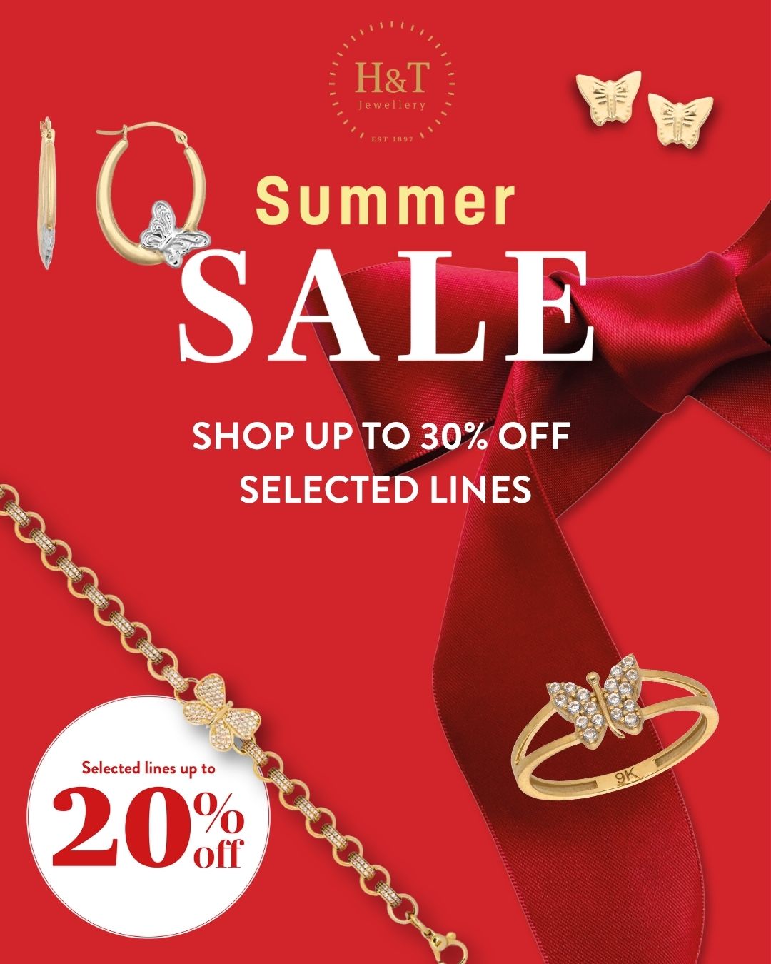 H&T Jewellery Facebook ad