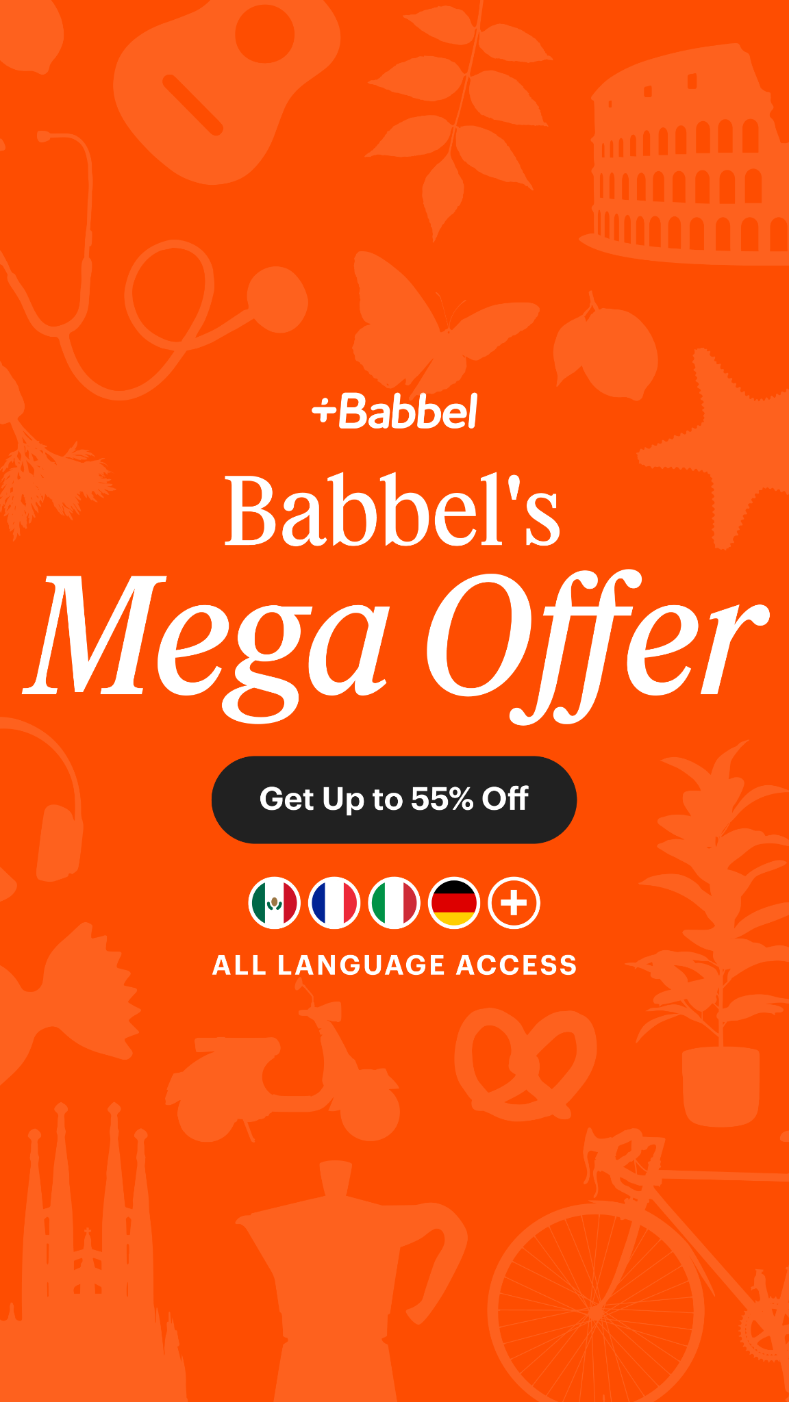 Babbel Facebook ad