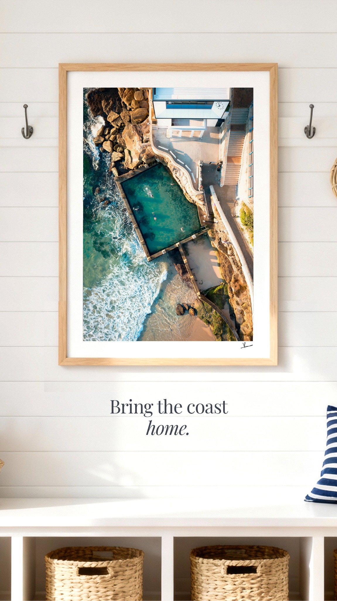 Australia Unseen Facebook ad: Sydney coastal fine art prints
