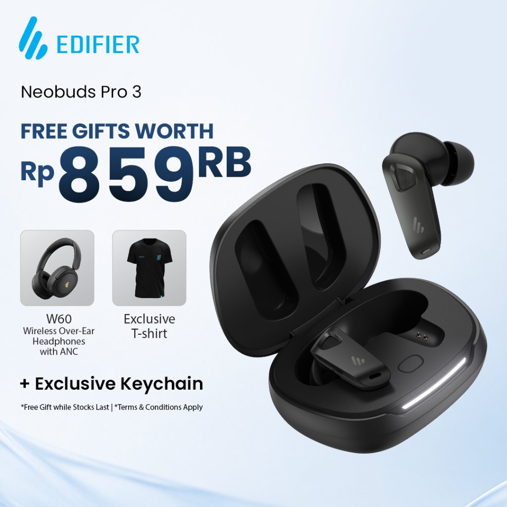 Edifier Facebook ad: Diskon Shopee dari toko Edifier Official Shop!