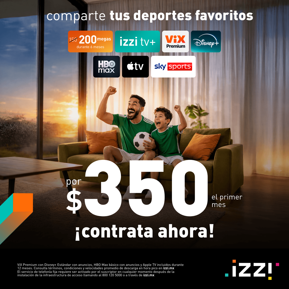 izzi telecom Facebook ad