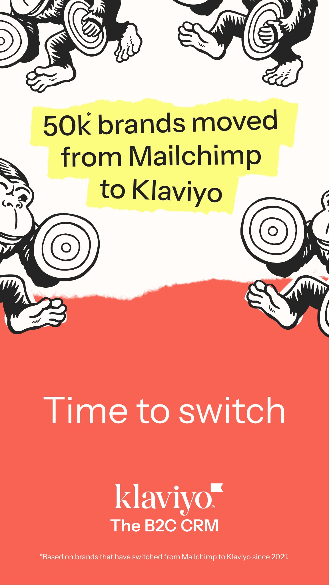 Klaviyo Facebook ad