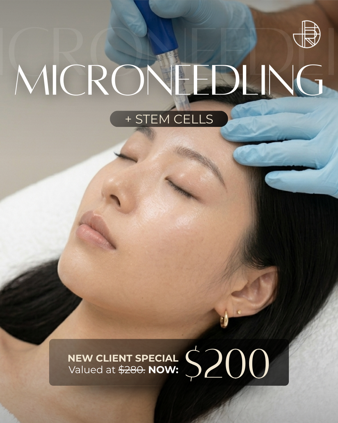 Redefine Studios Las Vegas Facebook ad: Tighten and Smooth Your Face