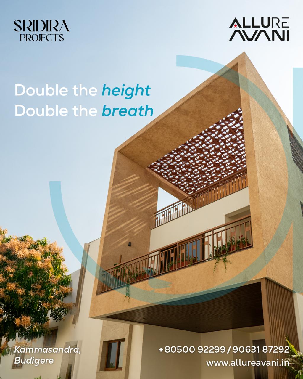 Avani villas Facebook ad: Less crowd. More space.