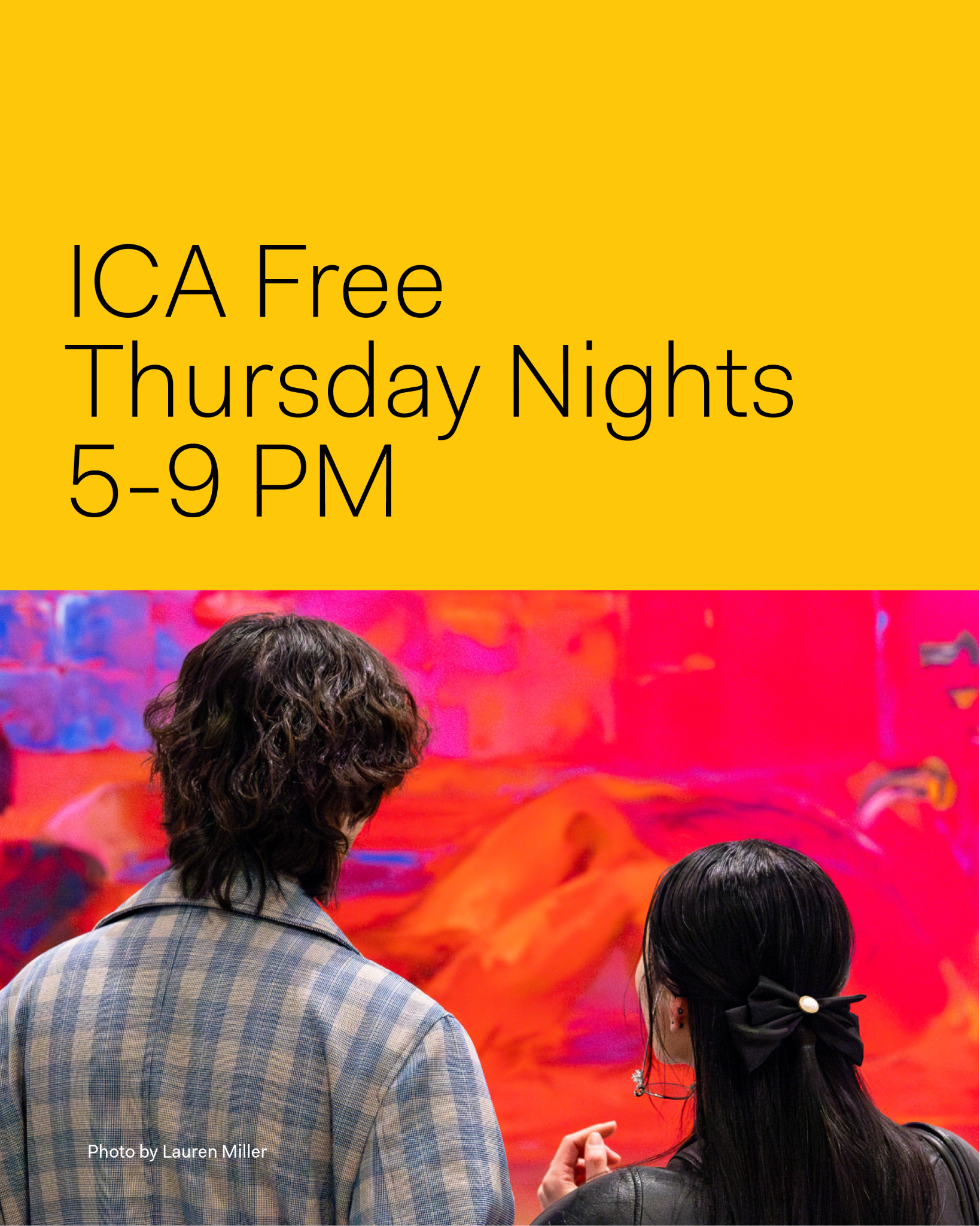 The Institute of Contemporary Art/Boston Facebook ad
