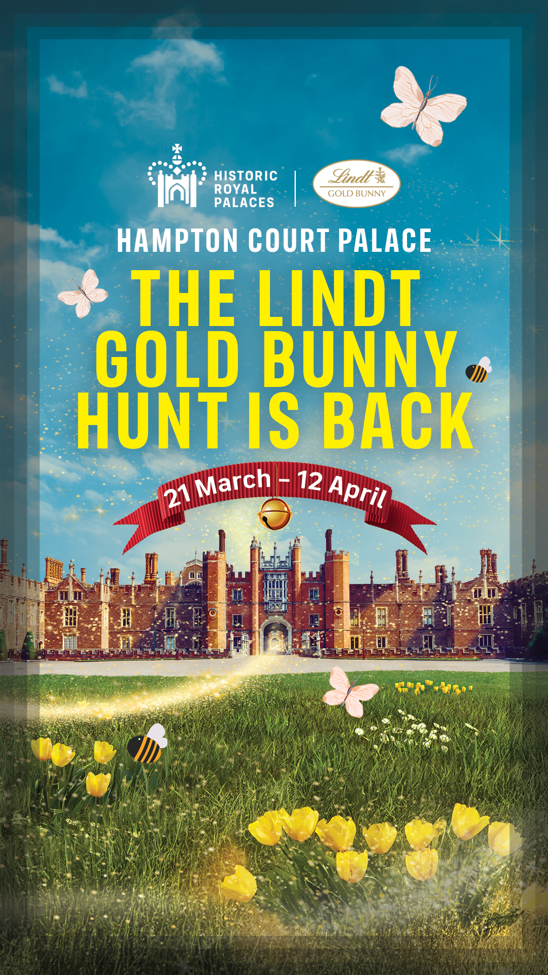 Hampton Court Palace Facebook ad from Mar 2, 2026