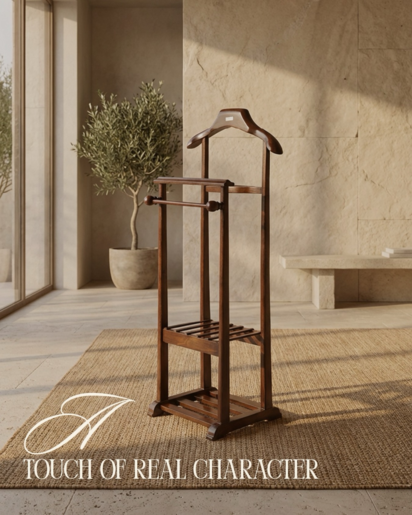 Odyssey Warehouse Facebook ad: Odyssey Classic Wooden Suit Stand (THW0001) | Best Price…