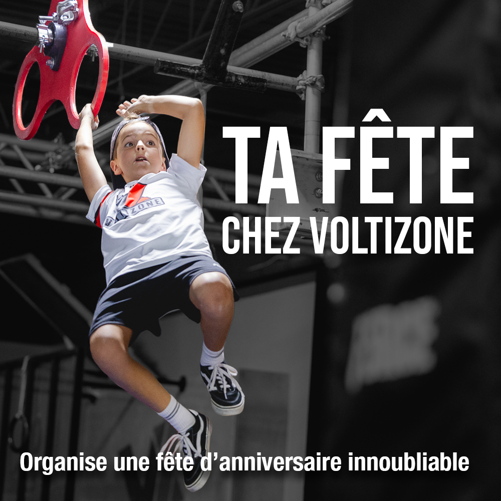 Voltizone Facebook ad: Une fête mémorable!