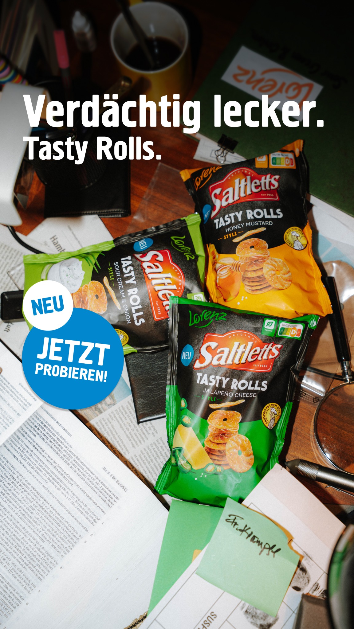 Lorenz Snacks Deutschland Facebook ad from Aug 18, 2026