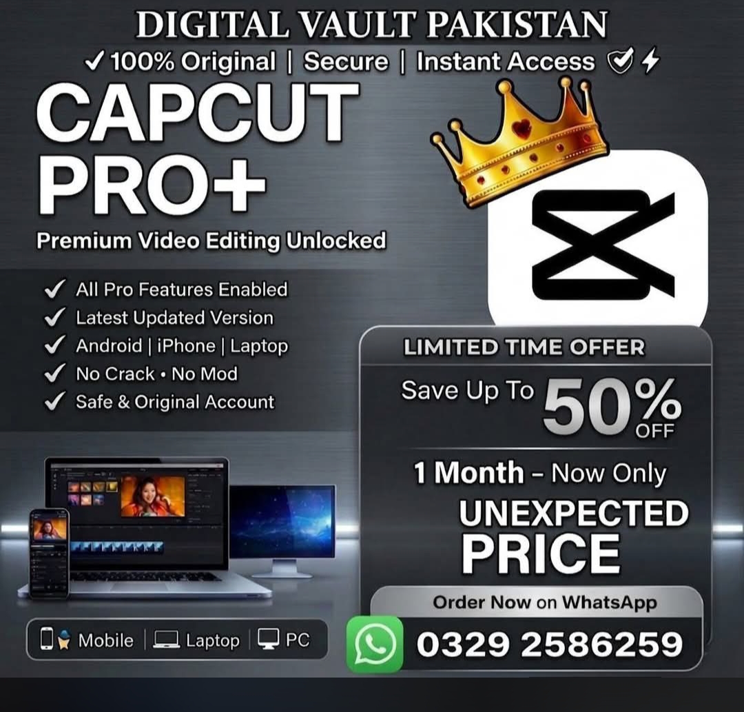 Flex tools Facebook ad: CAPCUT PRO AVAILABLE NOW